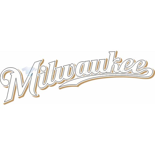 Milwaukee Brewers Iron-on Stickers (Heat Transfers)NO.1709